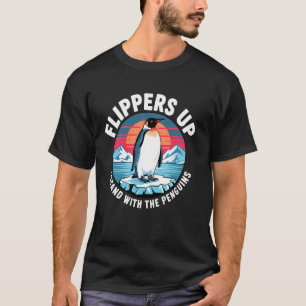 Camiseta Aletas Arriba Resistentes Divertidos Pingüinos Pro