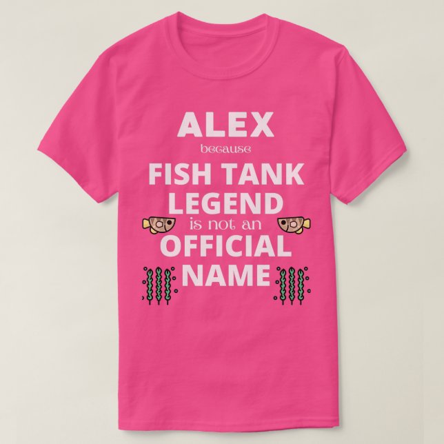 Camiseta Alex (Diseño del anverso)