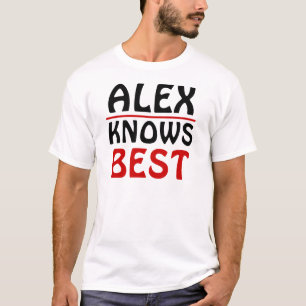 Camiseta Alex conoce mejor