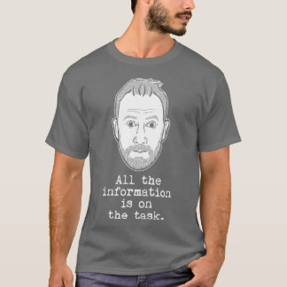 Camiseta Alex Horne Taskmaster Toda La Información Está En