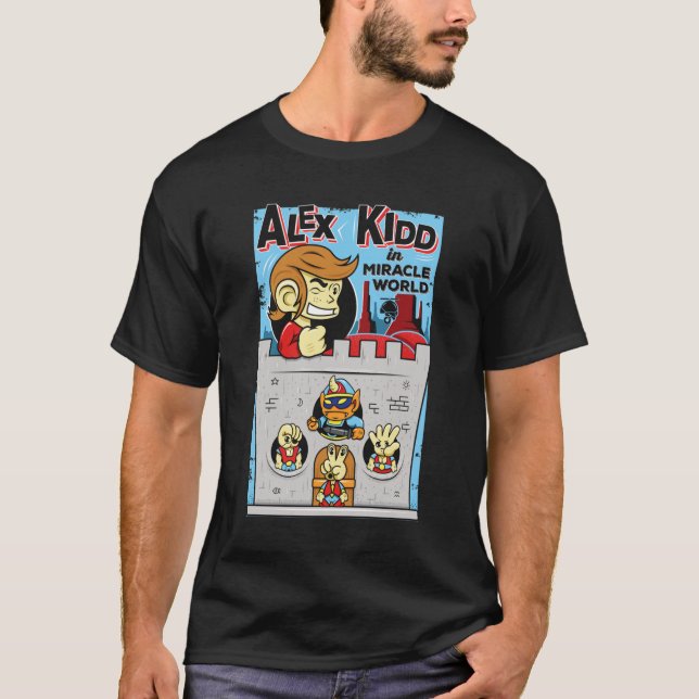 Camiseta Alex Kidd en el Clásico Mundial Miracle (Anverso)