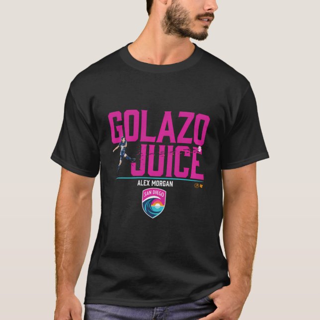 Camiseta Alex Morgan Golazo Juice San Diego Wave Fc - Nwsl (Anverso)