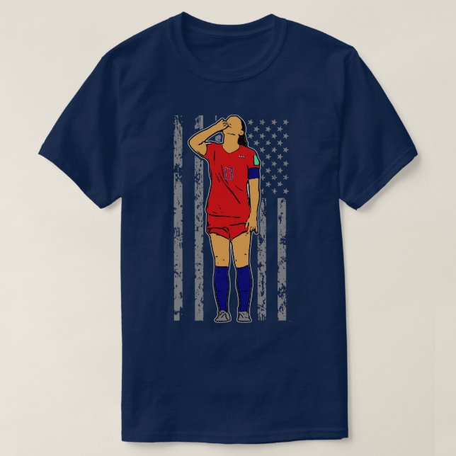 Camiseta Alex Morgan Sipping Tea 1 (Diseño del anverso)