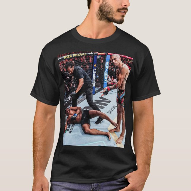 Camiseta Alex Pereira - Campeón de peso pesado ligero de la (Anverso)