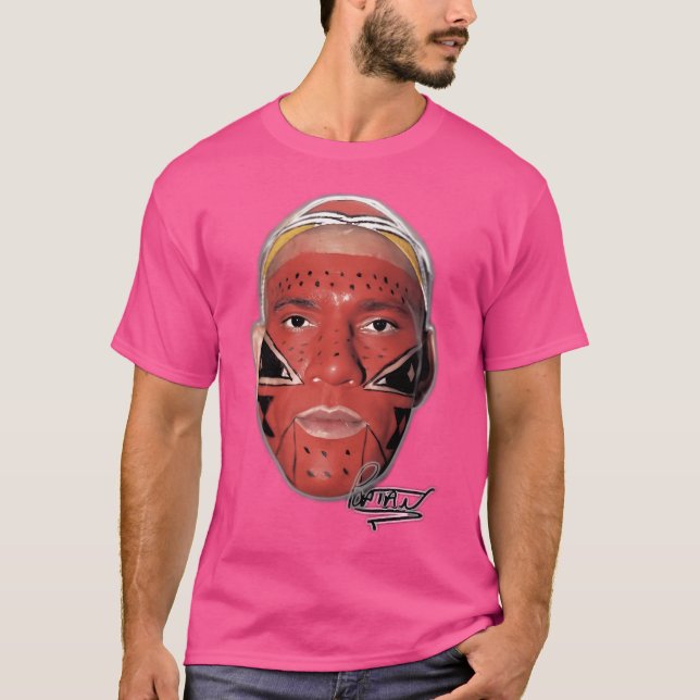 Camiseta Alex Pereira Chama Poatan Signature (Anverso)