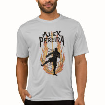 Alex Pereira Flaming Kick T-Shirt – Bold Fighter D
