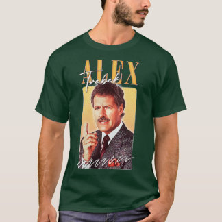 Camiseta Alex Trebek Retro Diseño de fans estéticos