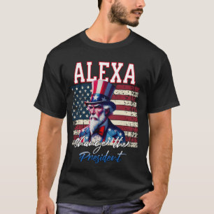 Camiseta Alexa cambia presidente 4 de julio