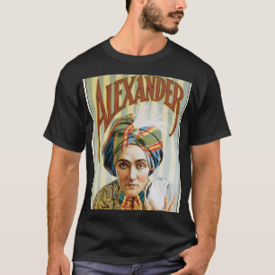 Camiseta Alexander ~ Aviso Mentalista Físico Vintage Magic