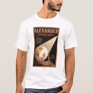 Camiseta Alexander, "cuna cristalina" a la magia grave