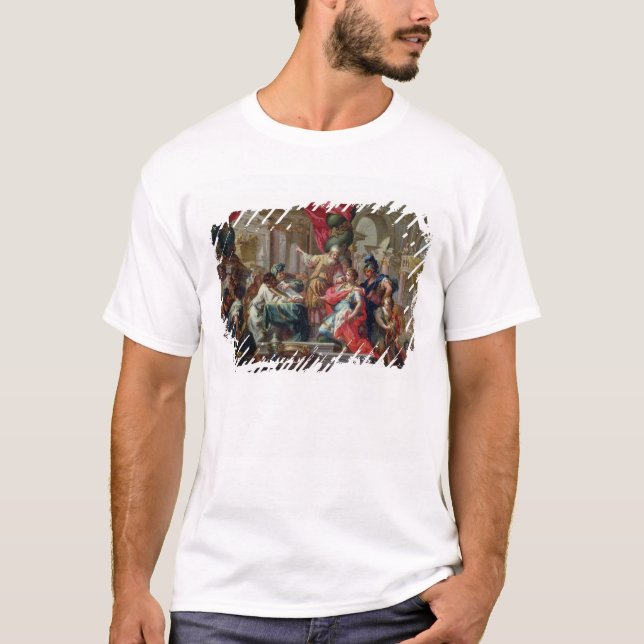 Camiseta Alexander el grande en el templo de Jerusalén (Anverso)