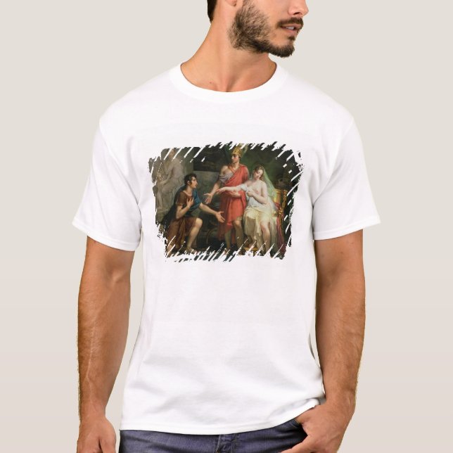 Camiseta Alexander el grande entrega Campaspe (Anverso)