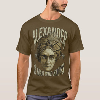 Camiseta Alexander el hombre que sabe 1915