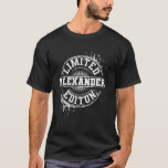 Camiseta Alexander Funny Surname Family Tree Birthday Reuni<br><div class="desc">Reunión de cumpleaños de Alexander Funny Surname Family Tree.</div>