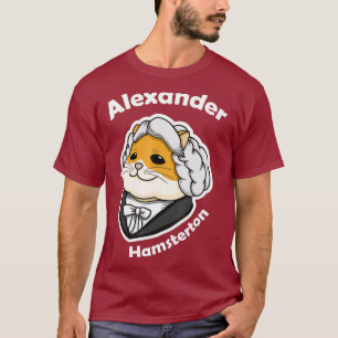 Camiseta Alexander Hamilton Cute Funny Hamster Alexander