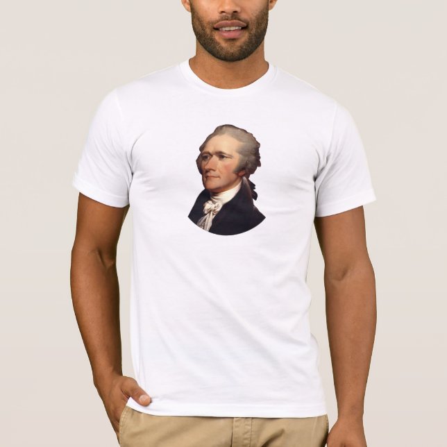 Camiseta Alexander Hamilton de Juan Trumbull (Anverso)