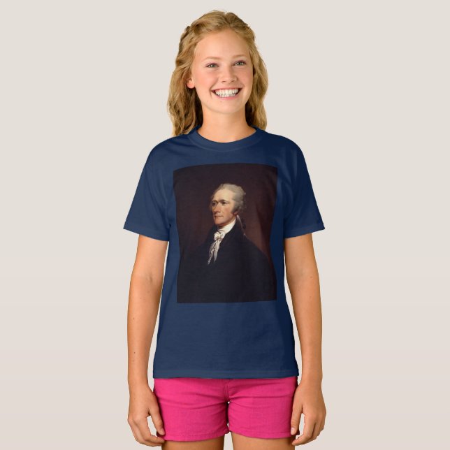 Camiseta Alexander Hamilton Fundador y Documentos Federalis (Anverso completo)
