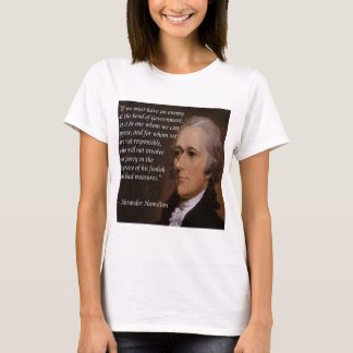 Camiseta Alexander Hamilton "Líder Enemigo" Regalo