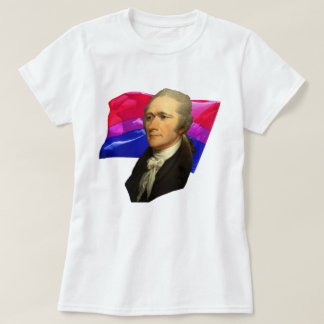 Camiseta Alexander Hamilton + Orgullo bisexual