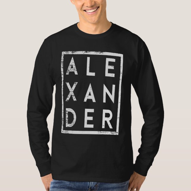 Camiseta Alexander Minimalism (Anverso)