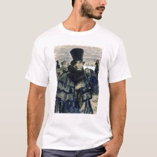 Camiseta Alexander Pushkin en el terraplén de Neva