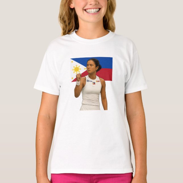 Camiseta Alexandra Eala - Campeón de Guadalajara 2025 (Anverso)