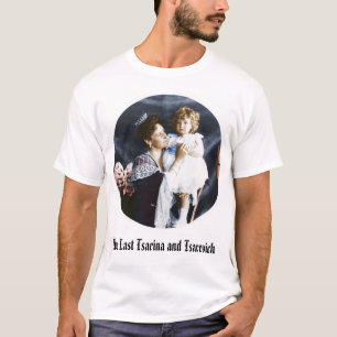 Camiseta Alexandra y Alexei, el Tsarina pasado y Tsar…
