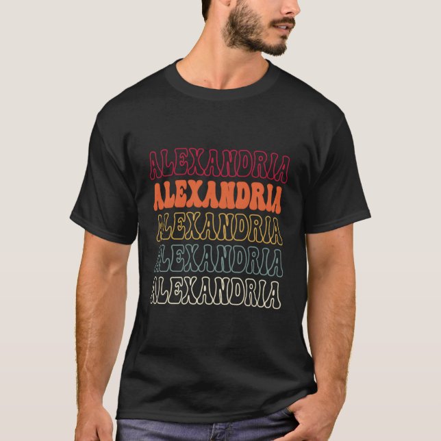 Camiseta Alexandria (Anverso)