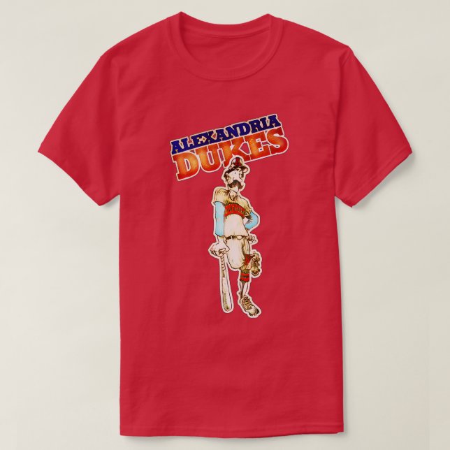 Camiseta Alexandria Dukes Baseball (Diseño del anverso)
