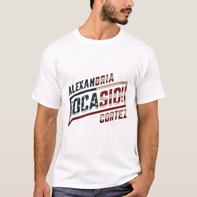 Camiseta Alexandria Ocasio-Cortez (Anverso)