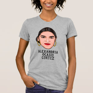 CAMISETA ALEXANDRIA OCASIO CORTEZ PERSONALIZADO