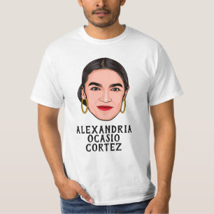 CAMISETA ALEXANDRIA OCASIO CORTEZ PERSONALIZADO