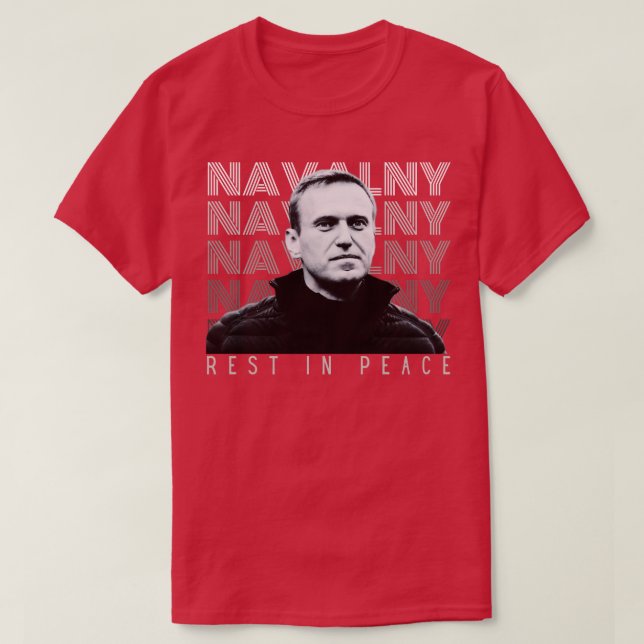 Camiseta Alexei Navalny Mug (Diseño del anverso)
