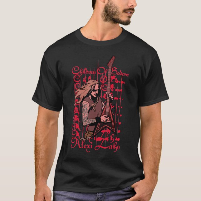 Camiseta Alexi Laiho camiseta clásica (Anverso)