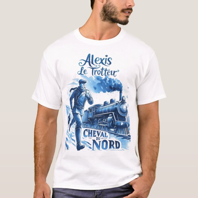 Camiseta Alexis le Trotteur, cheval du nord (Anverso)