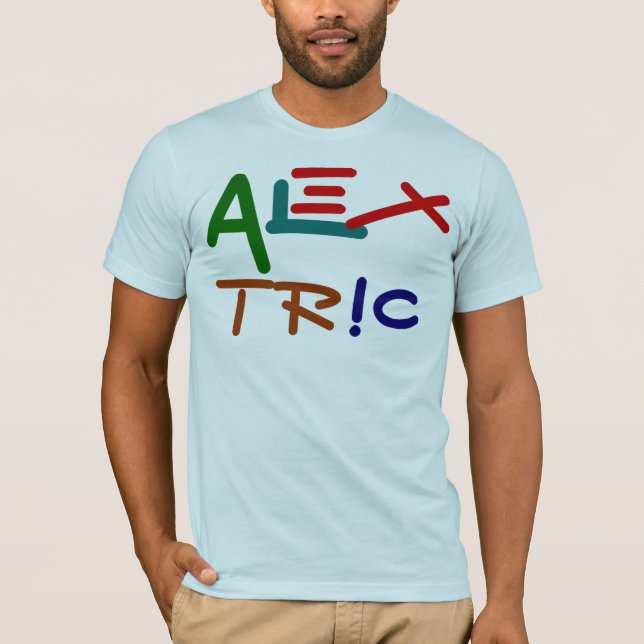 Camiseta alextrics colorido (Anverso)