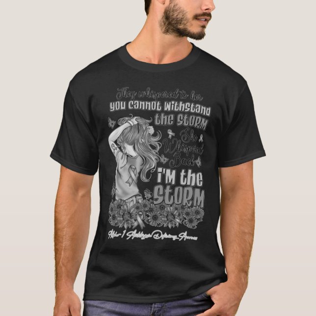 Camiseta Alfa-1 Conciencia sobre la deficiencia de antitrip (Anverso)