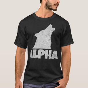 Camiseta Alfa Lone Wolf Pack Miembro de Wildlife Howling