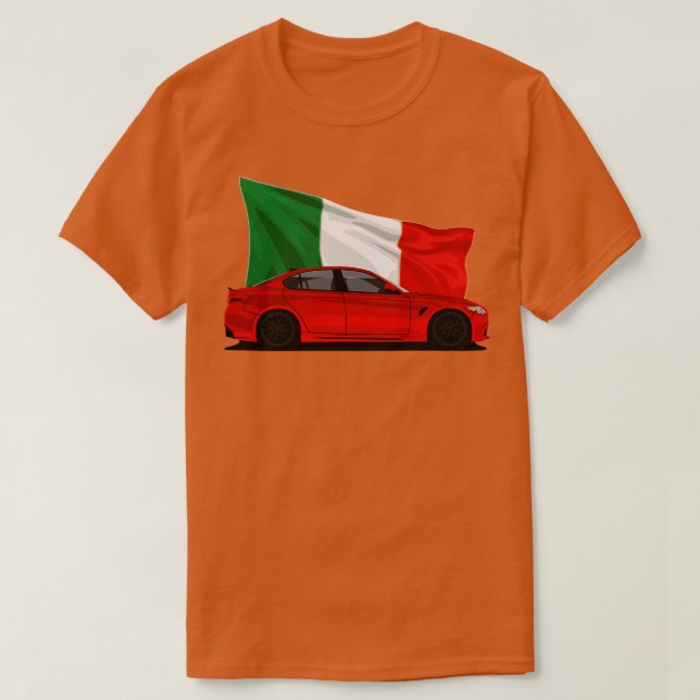 Camiseta Alfa Romeo Giulia (Diseño del anverso)