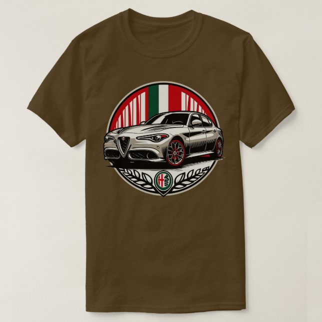Camiseta Alfa Romeo Giulia 11 (Diseño del anverso)