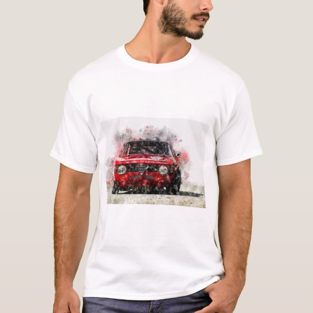Camiseta Alfa Roméo Giulia GT Junior (Anverso)