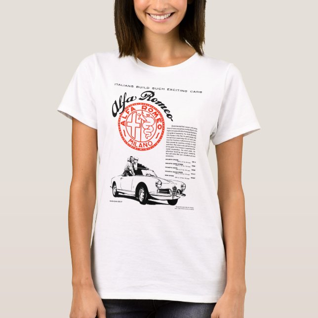 CAMISETA ALFA ROMEO GIULIETTA SPIDER35 (Anverso)