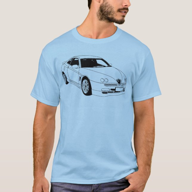 Camiseta Alfa Romeo GTV Coupe T-Shirt (Anverso)