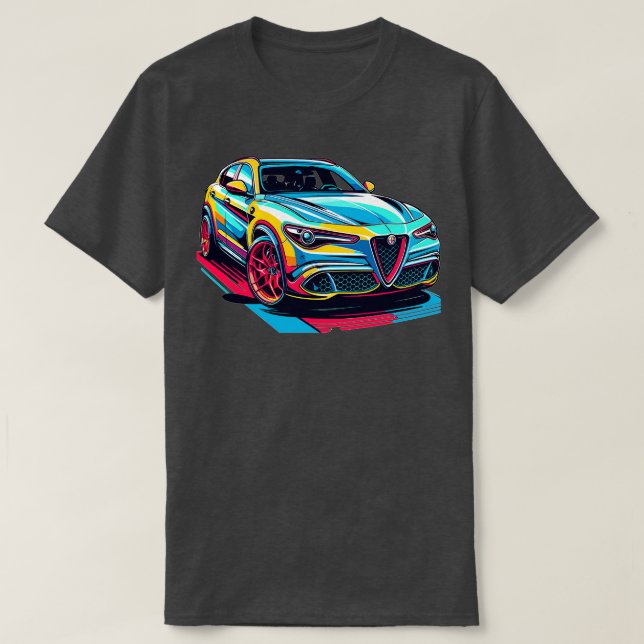 Camiseta Alfa Romeo Stelvio 1 (Diseño del anverso)