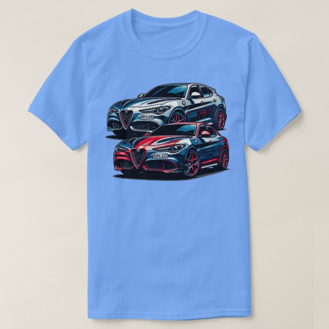 Camiseta Alfa Romeo Stelvio 8 (Diseño del anverso)