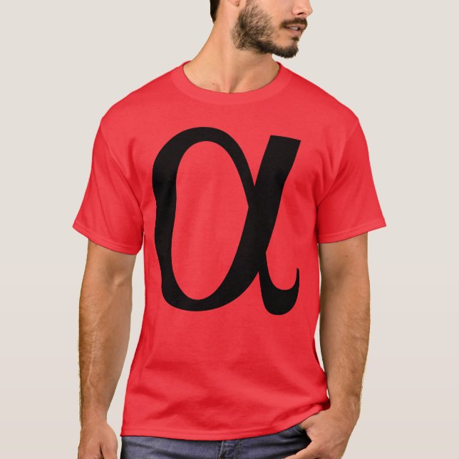 Camiseta alfa vintage (Anverso)