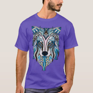 Camiseta Alfa Wolf Ethnic Wolf