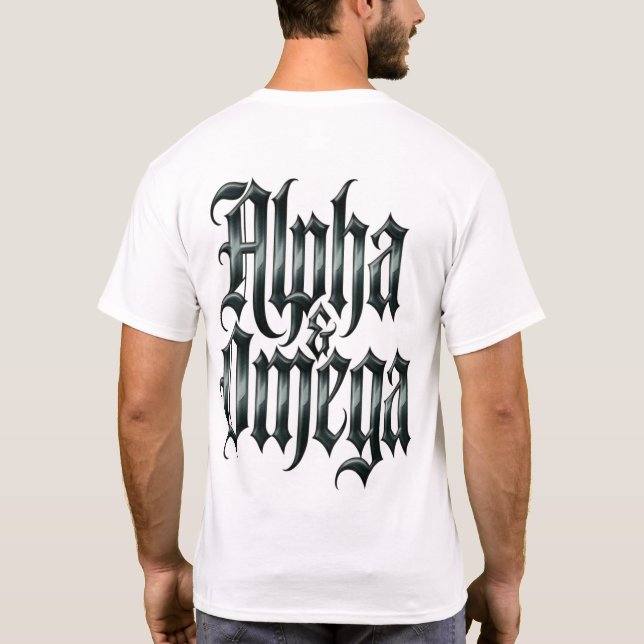 Camiseta Alfa y Omega (Reverso)
