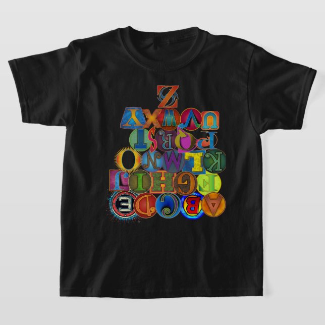 Camiseta alfabeta infantil (Distribución)