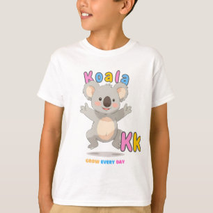 Camiseta alfabética “K es para Koala” – Crece todo